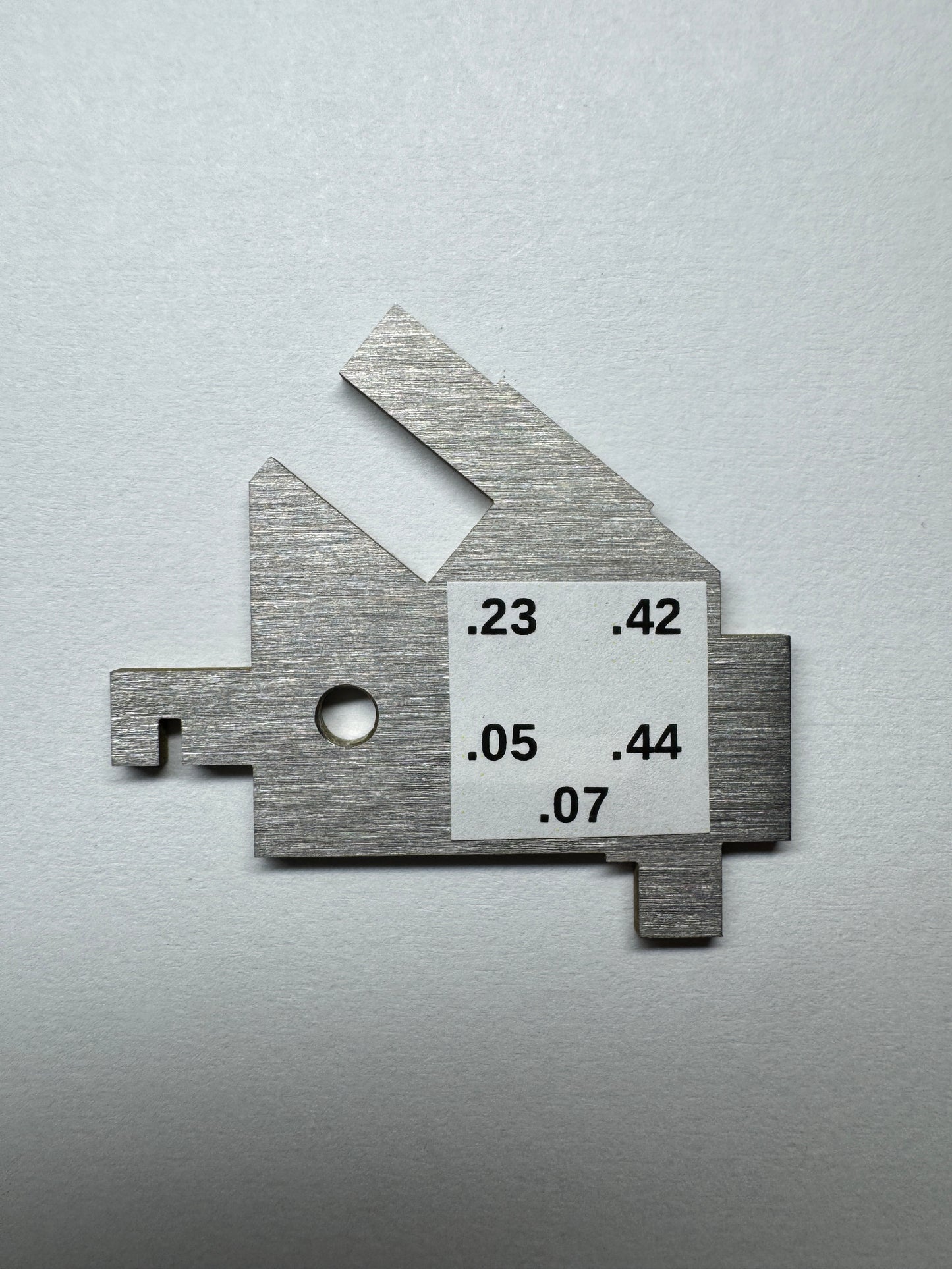Cessna Seat Rail Wear Inspection Tool for AD 2011-10-09