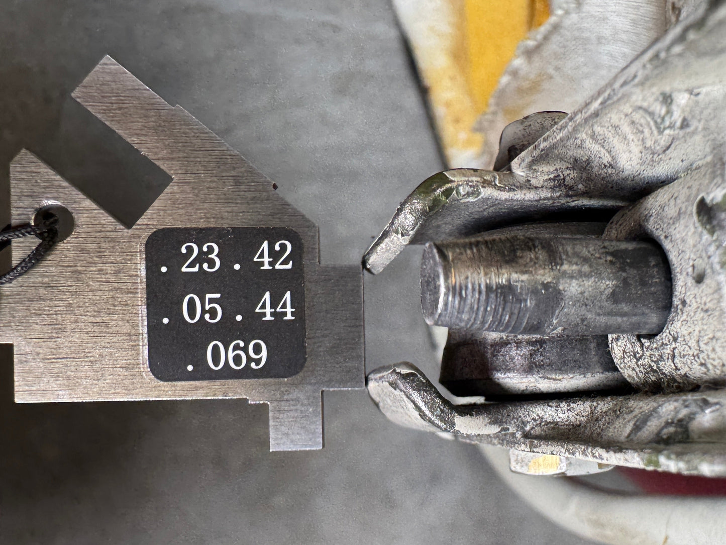 Cessna Seat Rail Wear Inspection Tool for AD 2011-10-09 T001
