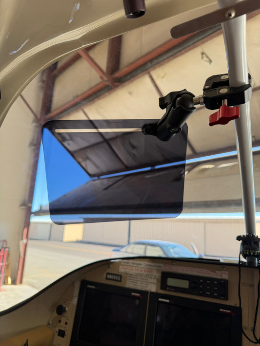 Tube Mount Sun Visor